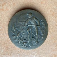 Médaille de concours cycliste non personnalisée -