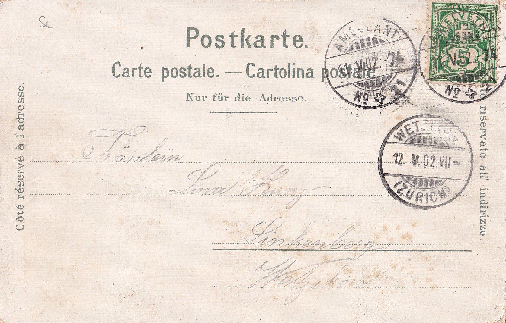 Cartes postales: Weesen am Walensee Teilansicht – D'occasion à Olten par clotaldi 1