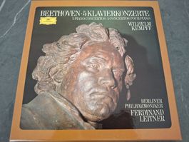 Beethoven, Kempff - 5 Klavierkonzerte (4xLP + Box, RE)
