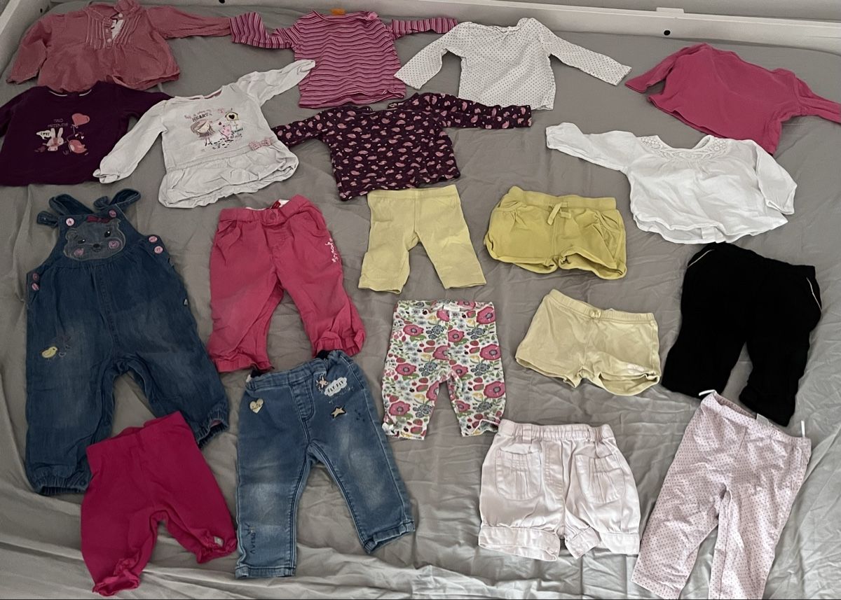 Lotti & Set di vestiti: Mega tolles Kleiderpaket Mädchen Gr. 74 – Usato da Oberegg venduto da MZ_DiesundDas 3