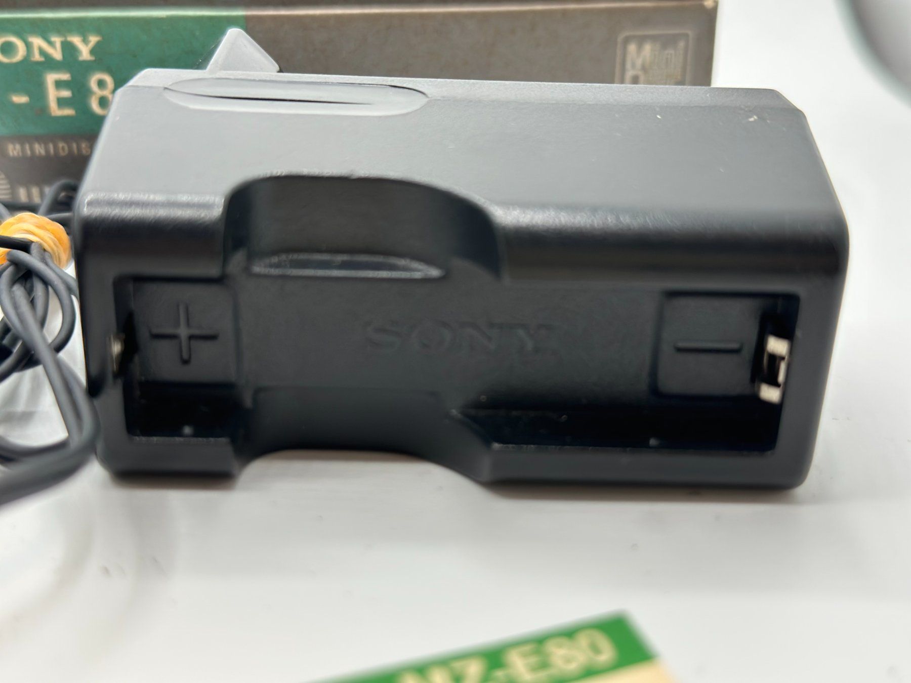 Sony Minidisc: Sony MZ-E80 JAPAN Minidisc MD Reader lecteur - WORKING ??? – Difettoso da Genève venduto da inc_9vgv 4