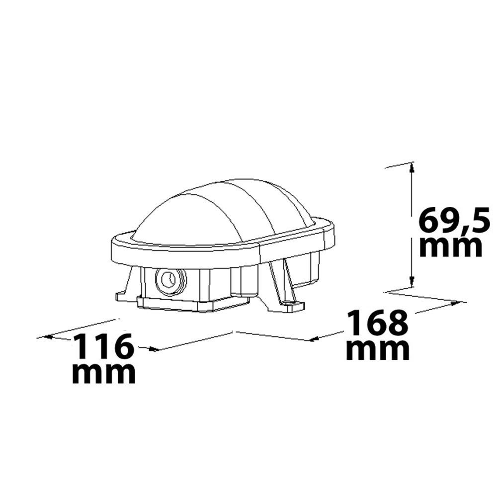 Lampade: LED Kellerleuchte, IP54, 17 cm Länge – Nuovo (secondo la descrizione) da Kreuzlingen venduto da Smart-Light 2