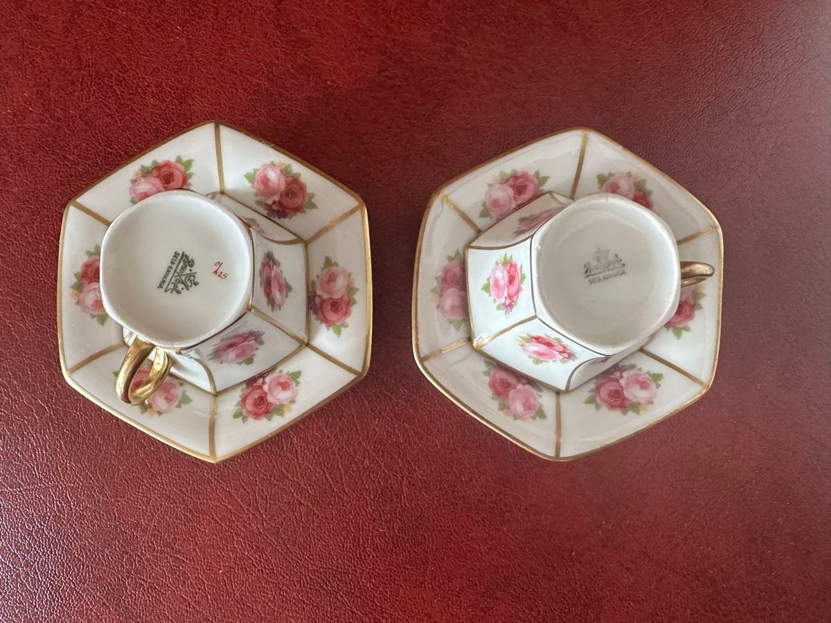 Rosenthal Tassen: Vintage Rosenthal Mini Moccatassen 1925 – Gebraucht aus Herbriggen von Sehrazade 2