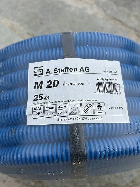 Rohre & Schläuche: Elektromaterial Steffen Wellrohr KRFWG – Neu und originalverpackt aus Rüschegg Gambach von tom.steffi 1