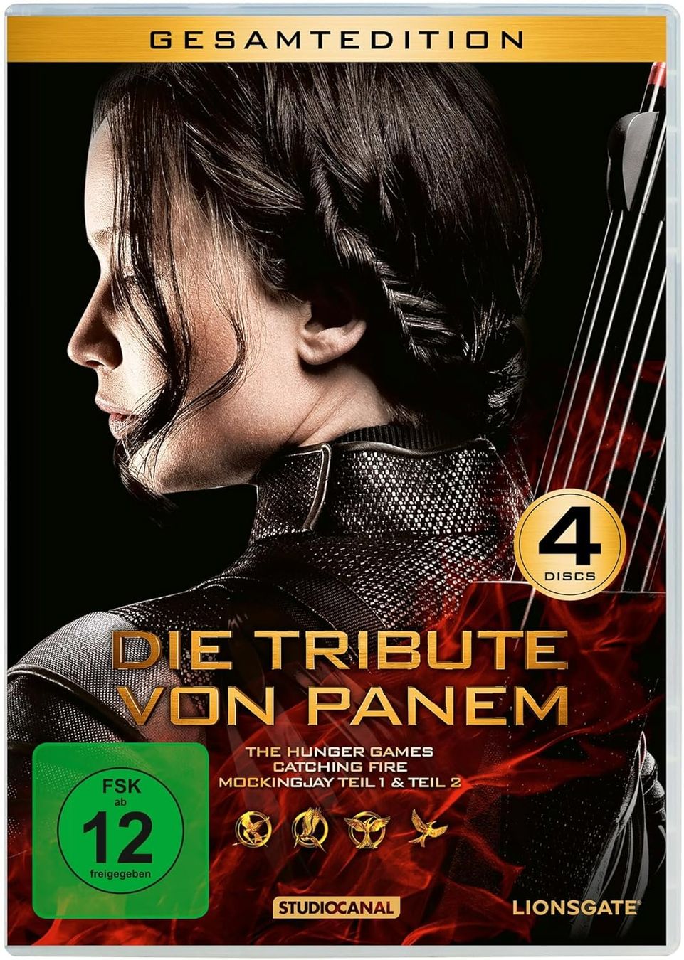 Alle DVDs: Die Tribute von Panem Gesamtedition [4 DVDs] – Neu und originalverpackt aus Eschen von 33shaggy33