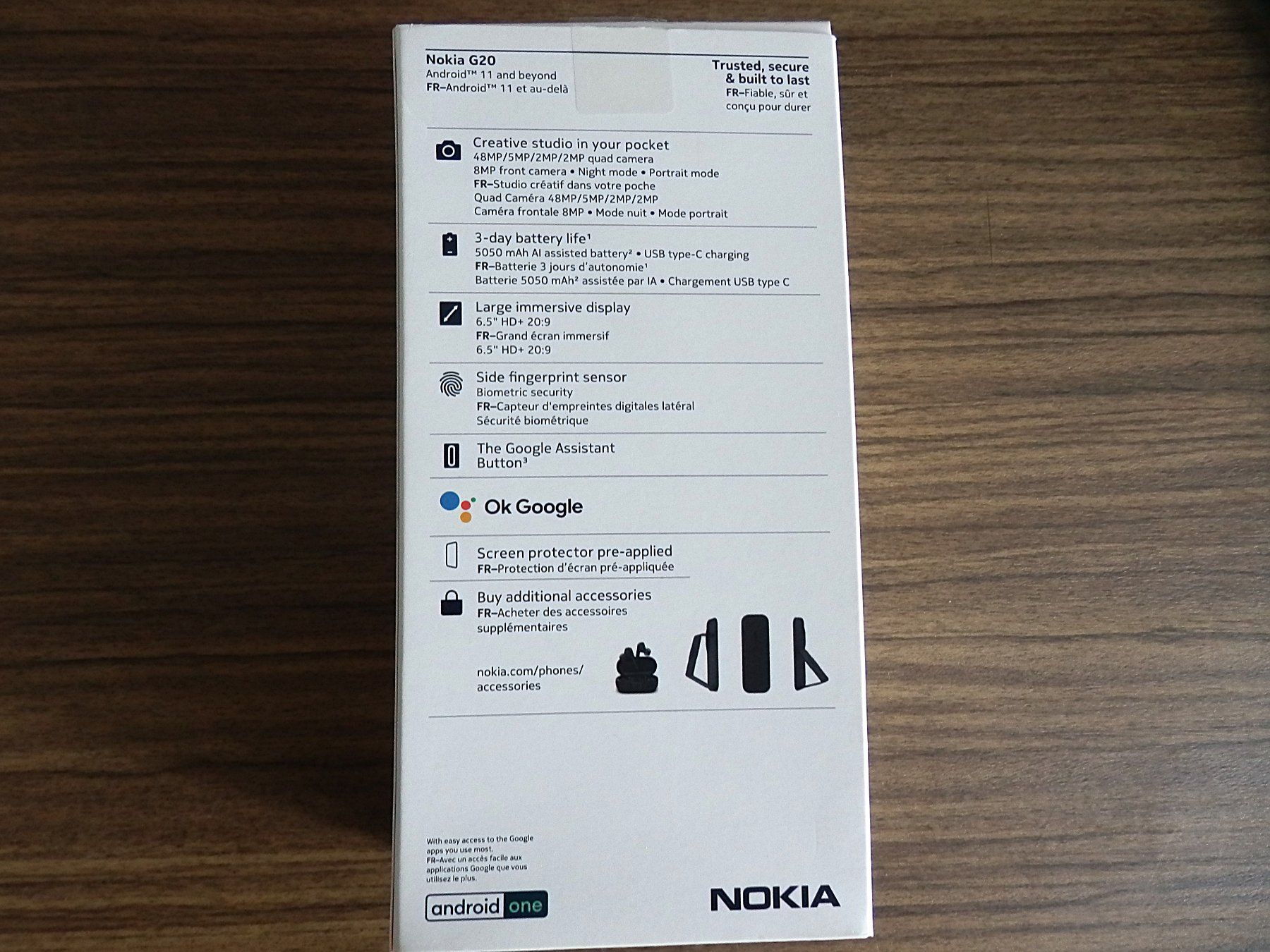 Nokia Telefoni cellulari / Smartphones: Nokia G20 (TA-1336) glacier – Usato da Dagmersellen venduto da Dimmmi 3