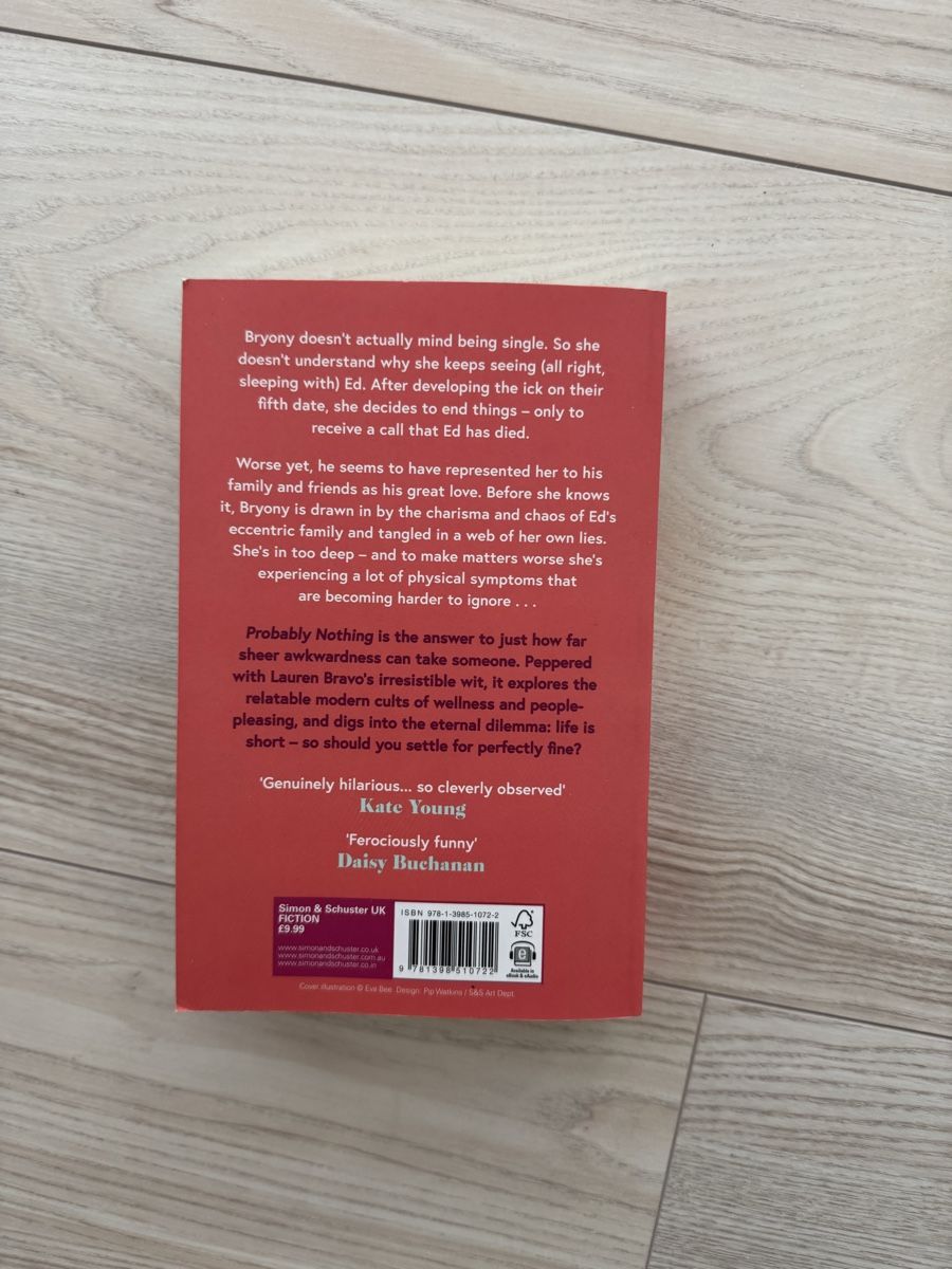 Libri: Lauren Bravo Probably Nothing - Top Zustand – Usato da Gränichen venduto da Snickers333 1