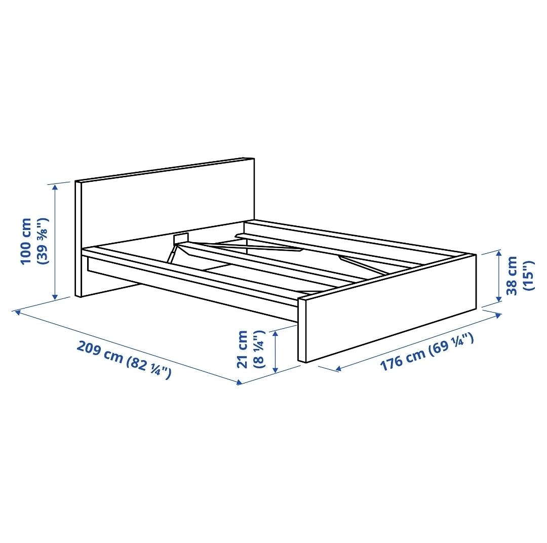 Ikea Lits: Malm bed Ikea – D'occasion à Zürich par untouchedarc 1