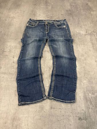 Vintage Miss Me Style Bootcut Low Waist Jeans (L)