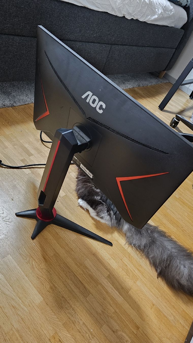 AOC Monitor: AOC 24G2U/BK Defekt – Difettoso da Ibach venduto da Simi.s02 3