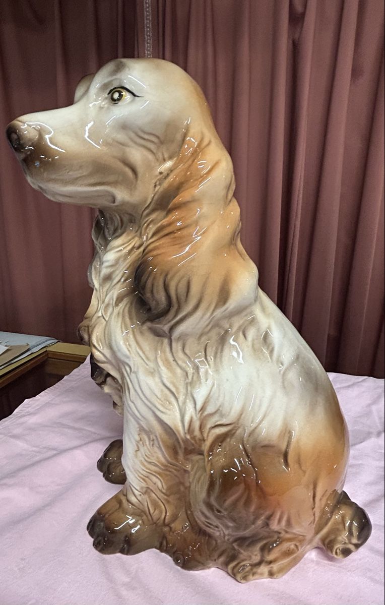 Figuren: Große Vintage Keramik-Figur "Cocker Spaniel" – Gebraucht aus Köniz von mimi612 2