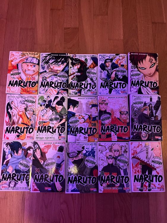 Naruto Manga (Band: 1-9+12-16+24) Super Zustand👍 | Kaufen auf Ricardo