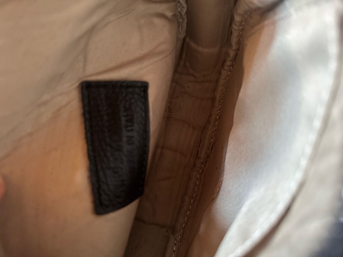 Borse da donna: Tasche Leder schwarz mit Kuhfell – Usato da Münsingen venduto da Secondhand89 4