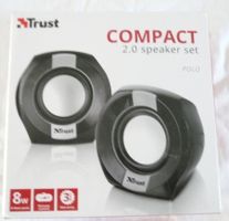 Trust Compact 2.0 speaker set, kompaktes USB-betriebenes