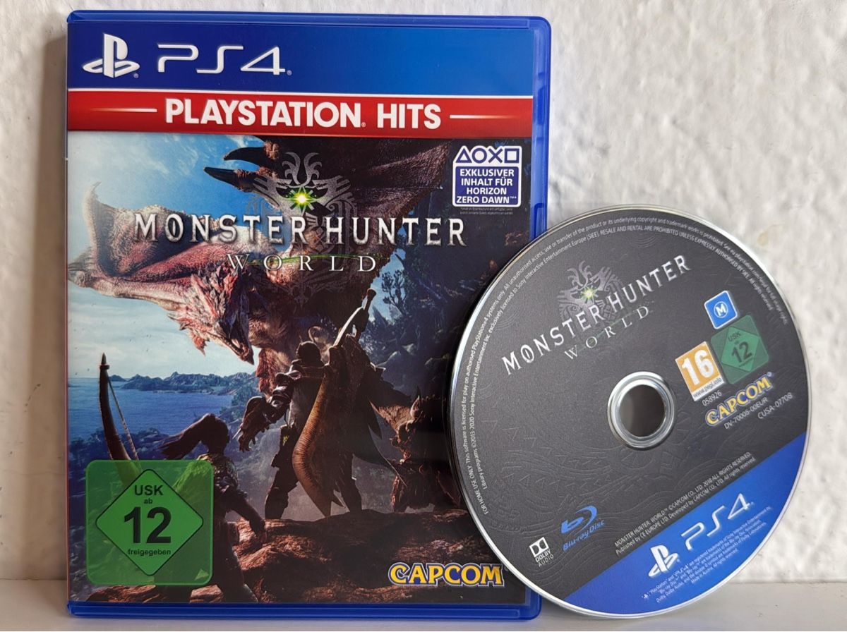 Sony Giochi: Monster Hunter World PS4/PS5 Game – Usato da Ehrendingen venduto da bubulence
