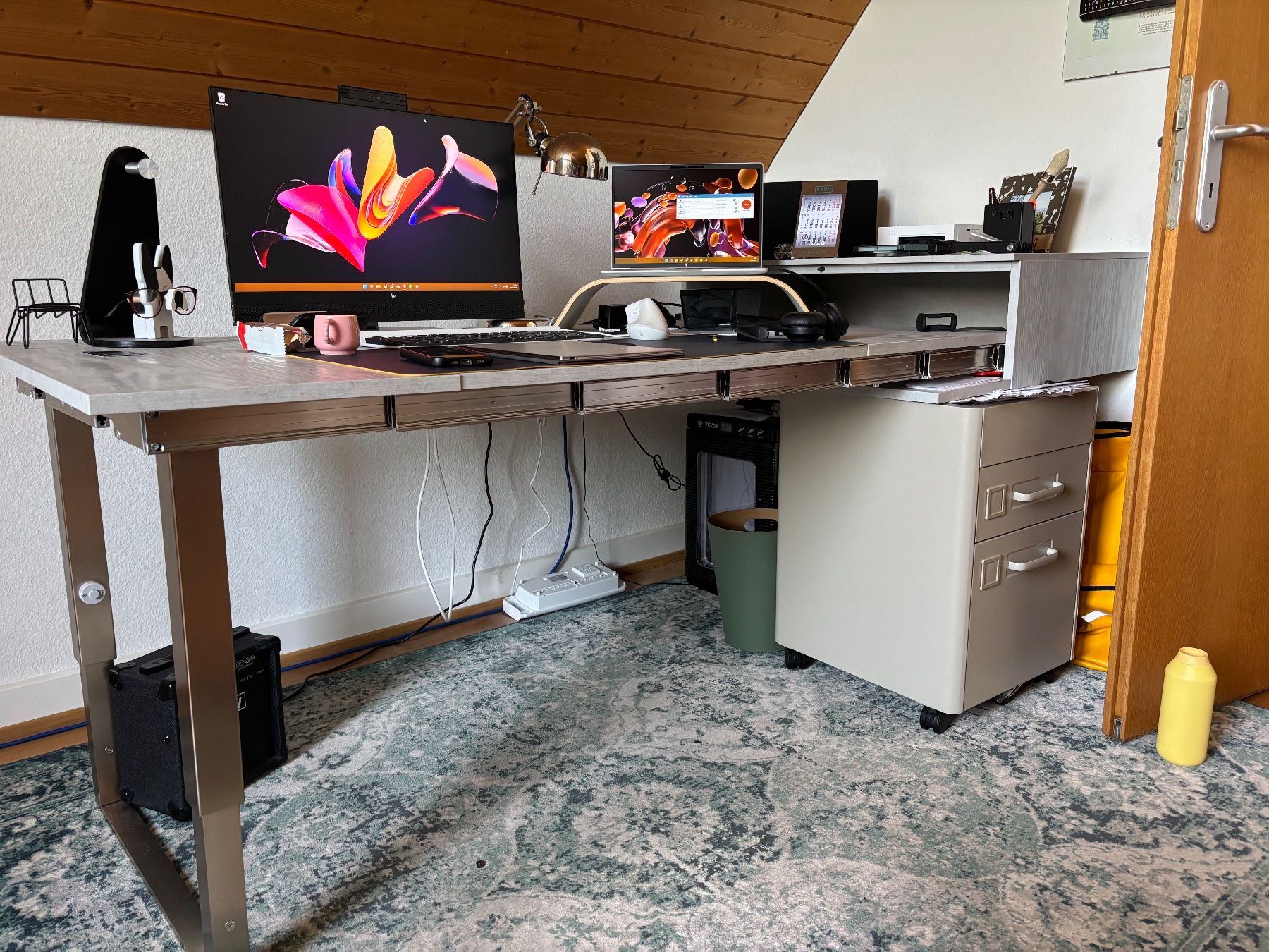 Tables: "ALICE" CONVERTIBLE WALL CONSOLE & EXTENDABLE DESK – D'occasion à Riehen par chr_kt5p 8