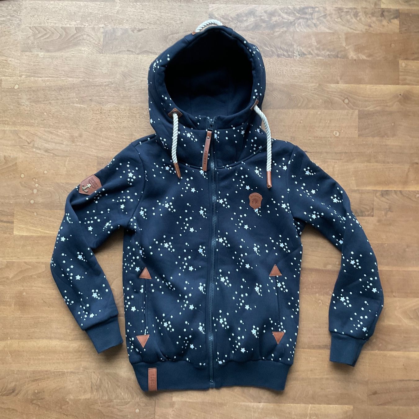 Jacken: Fleecejacke, Vin te, Sterne, Gr. 158 – Gebraucht aus Wattwil von Marlan3
