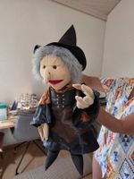 Handspiel Puppe Walburgi Rarität Hexe