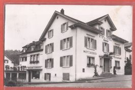 Rüti ZH - Metzgerei und Restaurant Hirschen - Fotokarte 1945