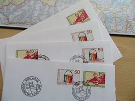 FDC Liechtenstein 1988 Mit Brief Costa Rica