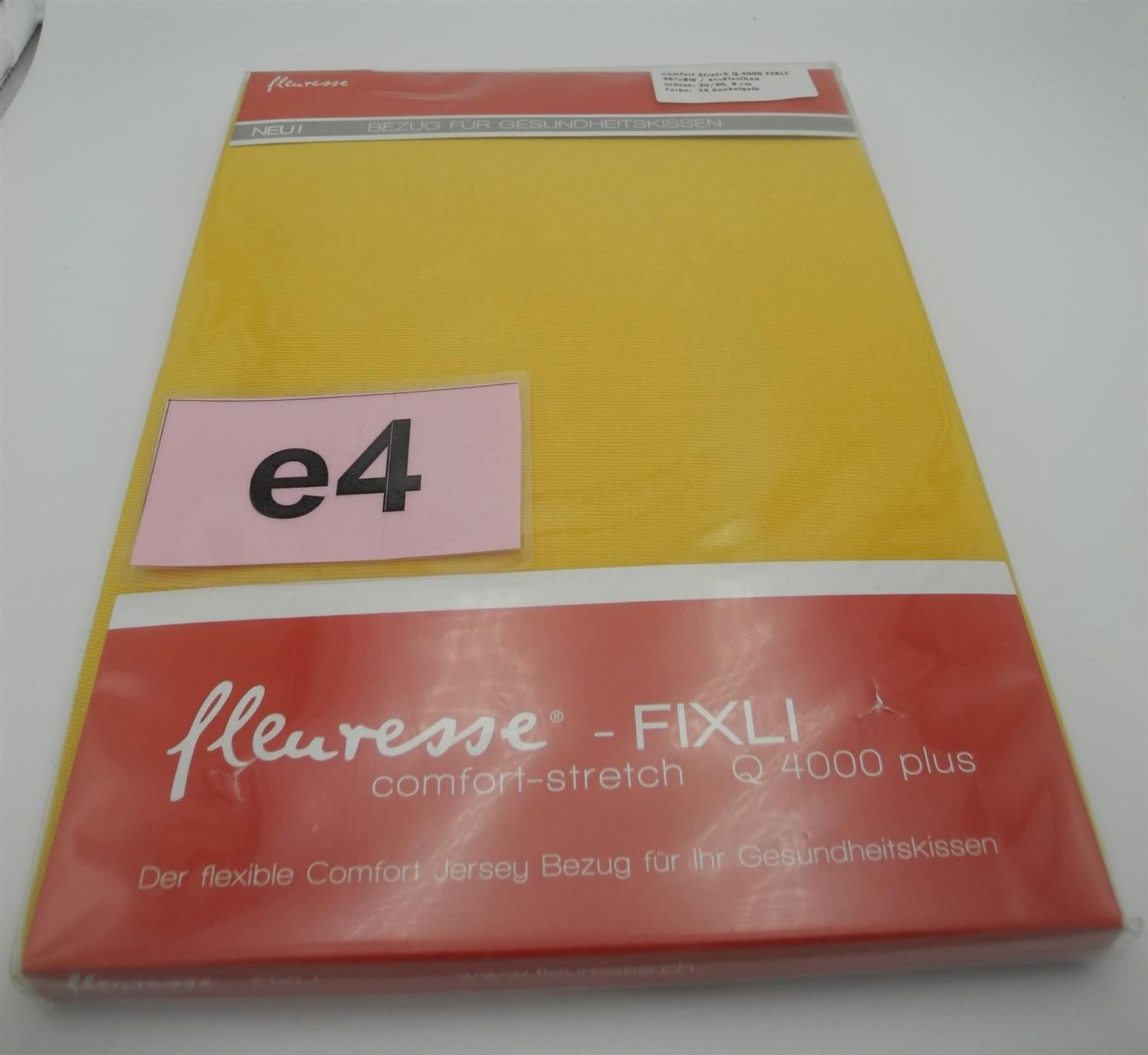 Linge de lit: fleuresse Fixli Kissenbezug, gelb, e4 – Neuf avec emballage d'origine à Kottwil par Crazyrolf 1