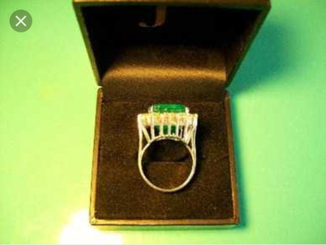 Anelli: Königlicher Ring Smaragd + Diamanten – Usato da KLOTEN venduto da Luxurious-Shop 2