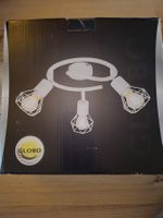 Schwarze Lampe Globo neu