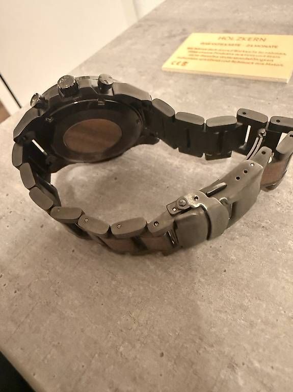 Orologi: Holzkern Herrenuhr  – Nuovo e nell'imballaggio originale da Ruswil venduto da Butcher55 4