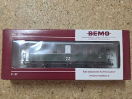 Bemo 3231 127 RhB B 2077 Zweiachs-Personenwagen