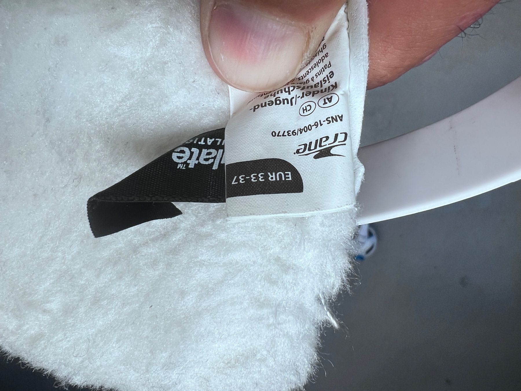 Schlittschuhe: Crane Kinder Eishockeyschlittschuhe Gr. 33-37 verstellbar – Gebraucht aus Falera von prinzessin2 2