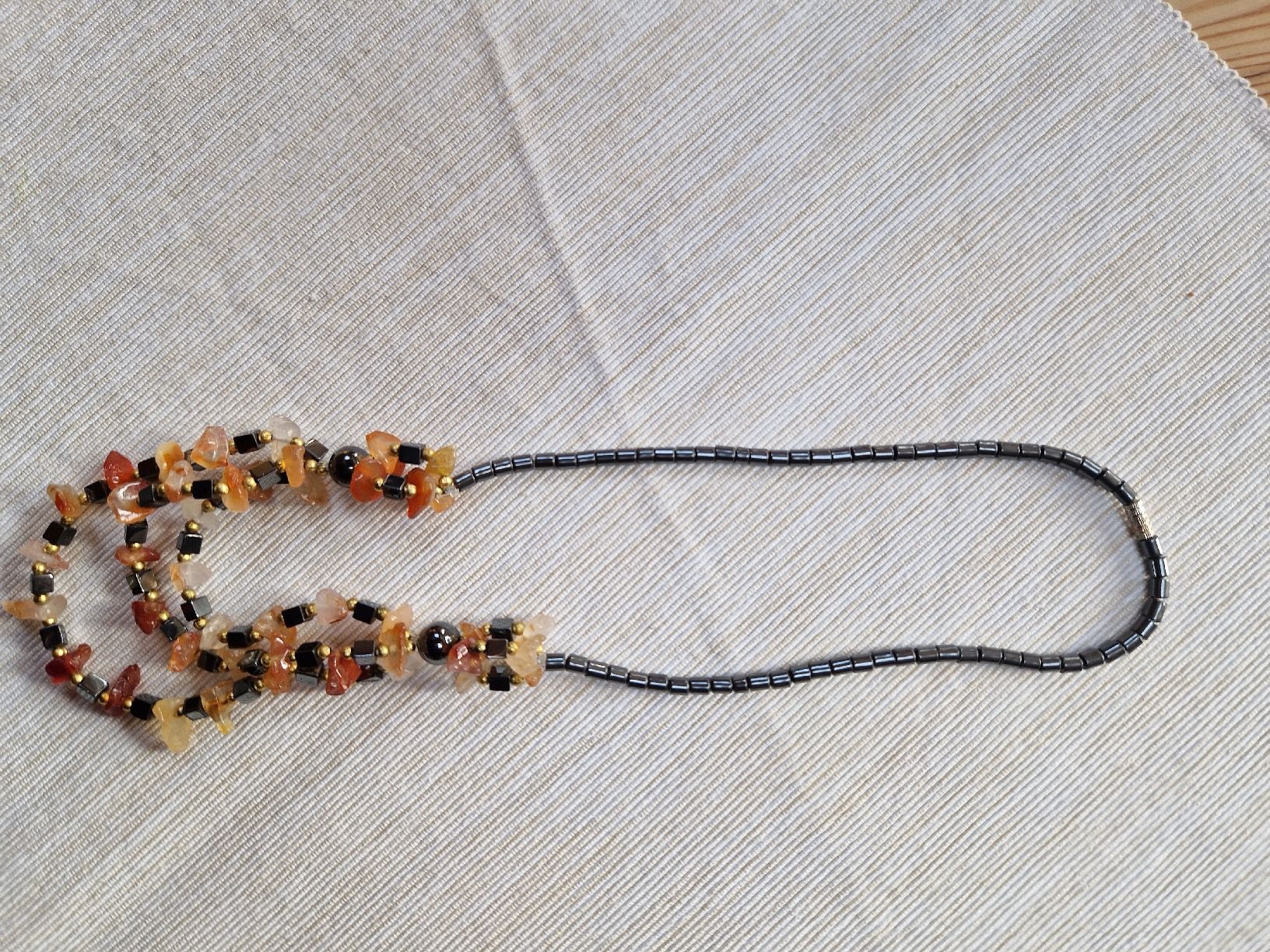 Catenine: Steinkette 47cm – Nuovo (secondo la descrizione) da Wattenwil venduto da susawe 1