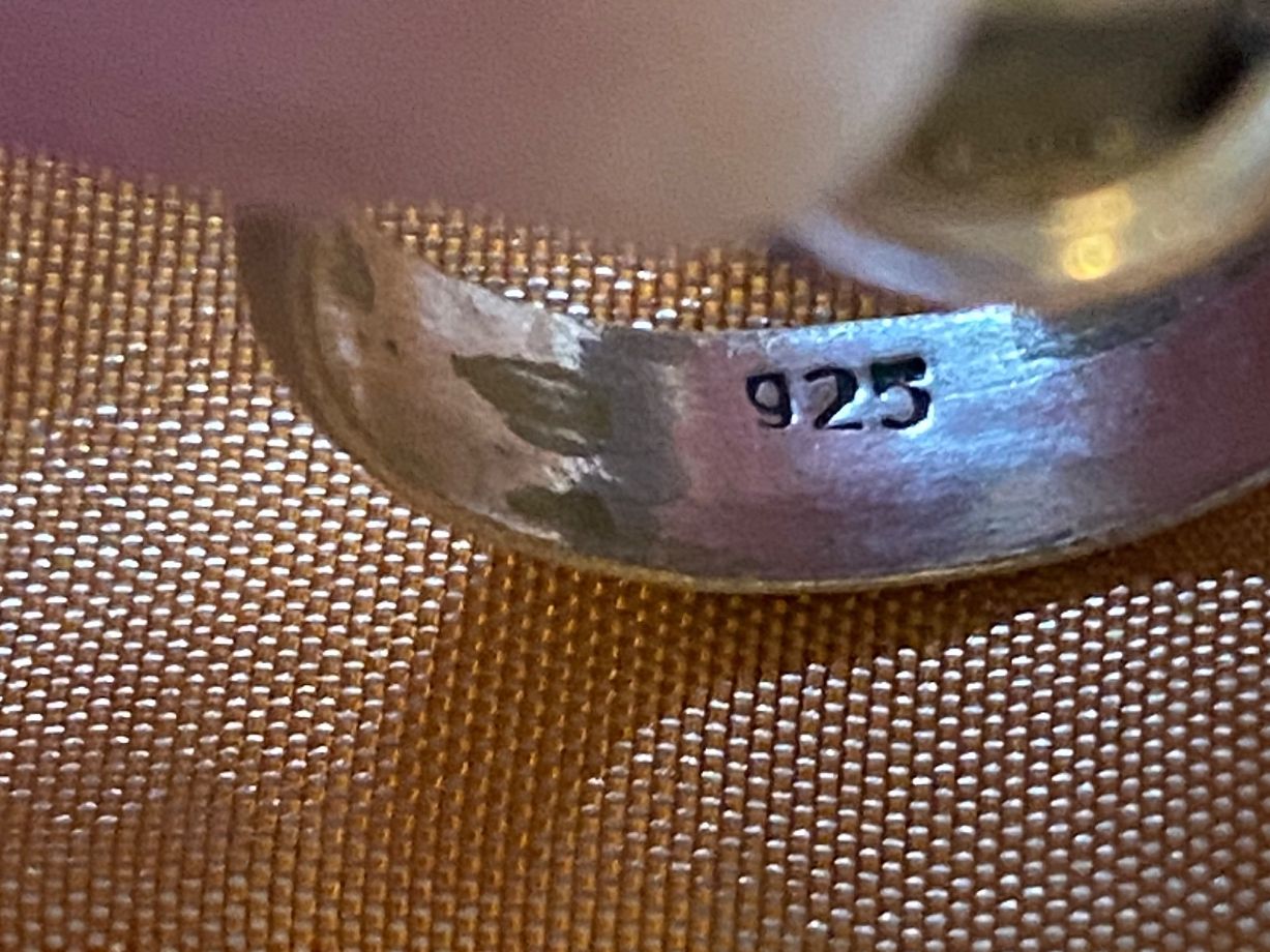 Ringe: Bague en argent avec rubis – Gebraucht aus Clarens von OptitesJoliesChoses 6