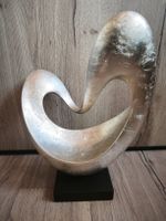 Sculpture "Swift" argentée, 43x36x18cm, 3kg
