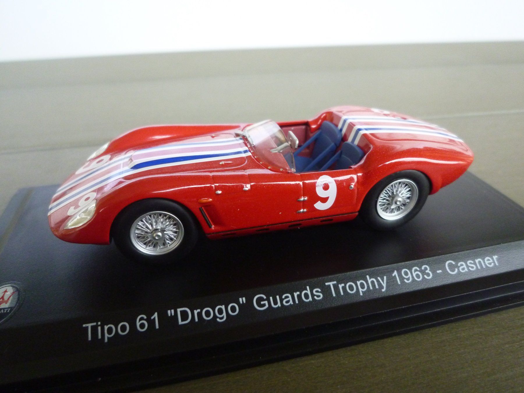 Maserati Modellini d'auto: Maserati Tipo 61 "Drogo" (Guards Trophy 1963) – Nuovo (secondo la descrizione) da Flawil venduto da Imperiosud 4