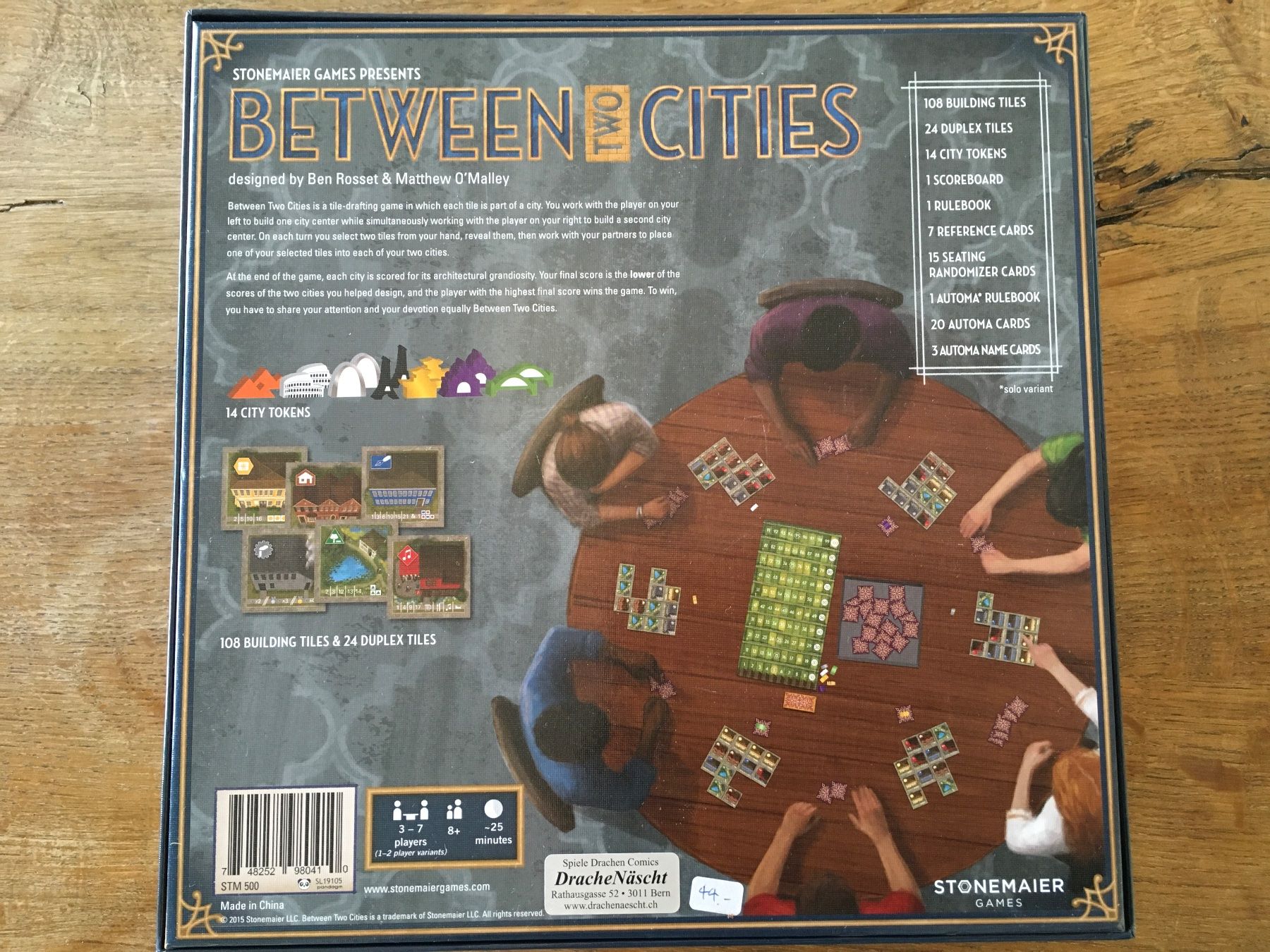 Giochi: Spiel Between two Cities – Usato da Bern venduto da nobano 1