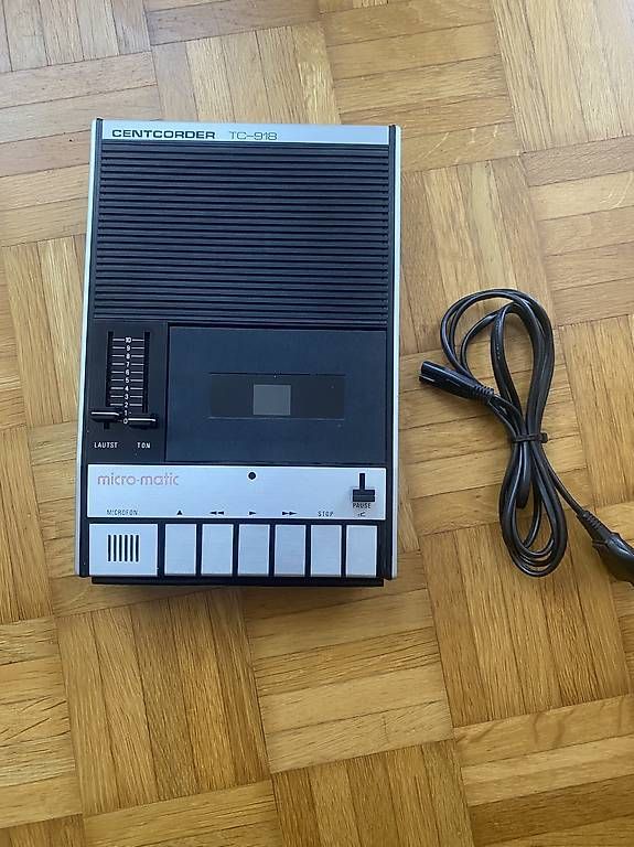 Aufnahmegeräte: Centcorder TC-91B Diktiergerät gebraucht – Gebraucht aus Volketswil von Ahot