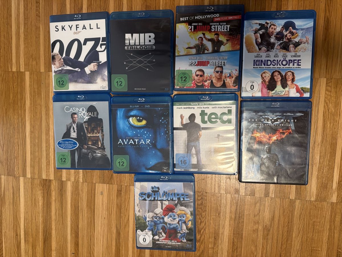 Alle DVDs: Blue-ray Filme – Gebraucht aus Schlieren von Kevek.fashion