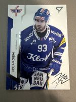  Nolan Diem Kloten Flyers Hockey Card signiert 