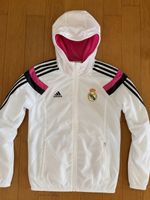 Adidas Real Madrid Windbreaker weiss pink Grösse M