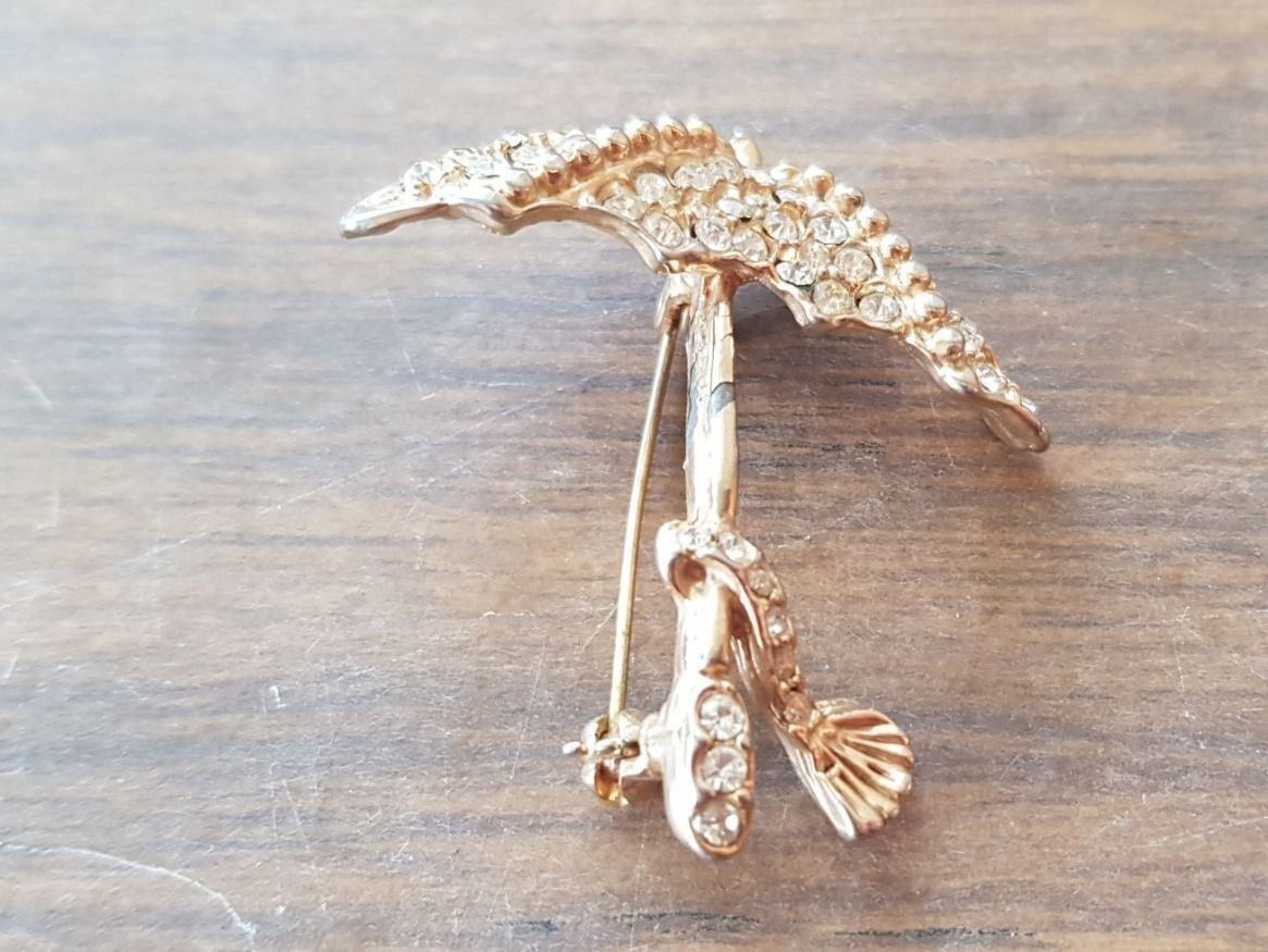 Spille & Fermagli: Brosche Schirm Modeschmuck – Usato da Mörschwil venduto da wunderkiste44 2
