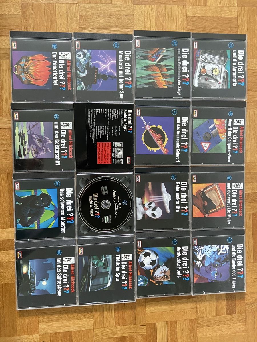 CD: Die drei ??? Fragezeichen Hörspiele CDs Sammlung – Usato da Basel venduto da joe_q99v 3