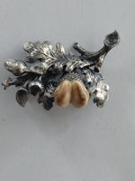 Grandel-Brosche Silber