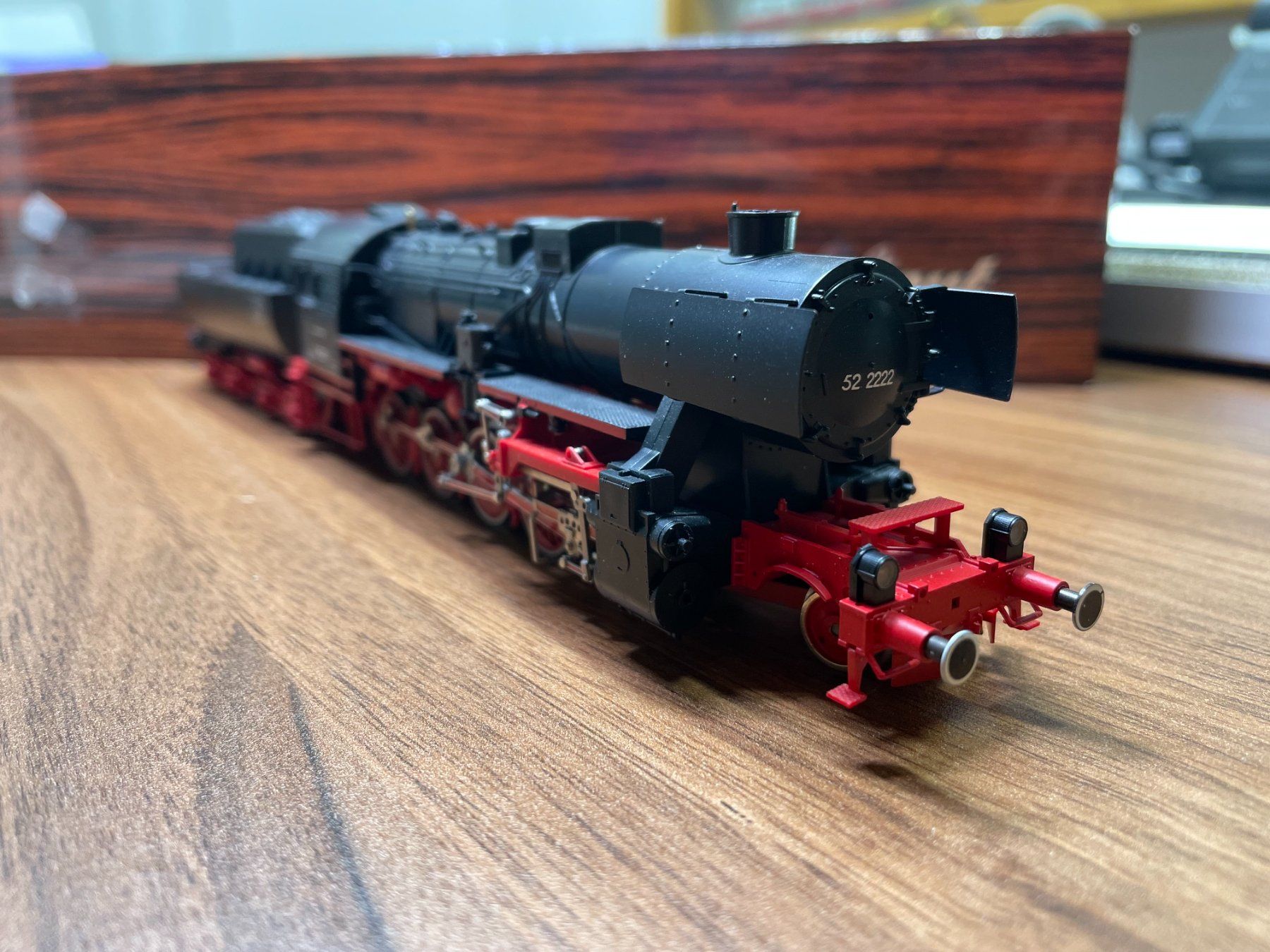 Liliput Modellini di ferrovie: Liliput DR BR 52 2222 in DC analog – Usato da Villmergen venduto da Mfritz 2