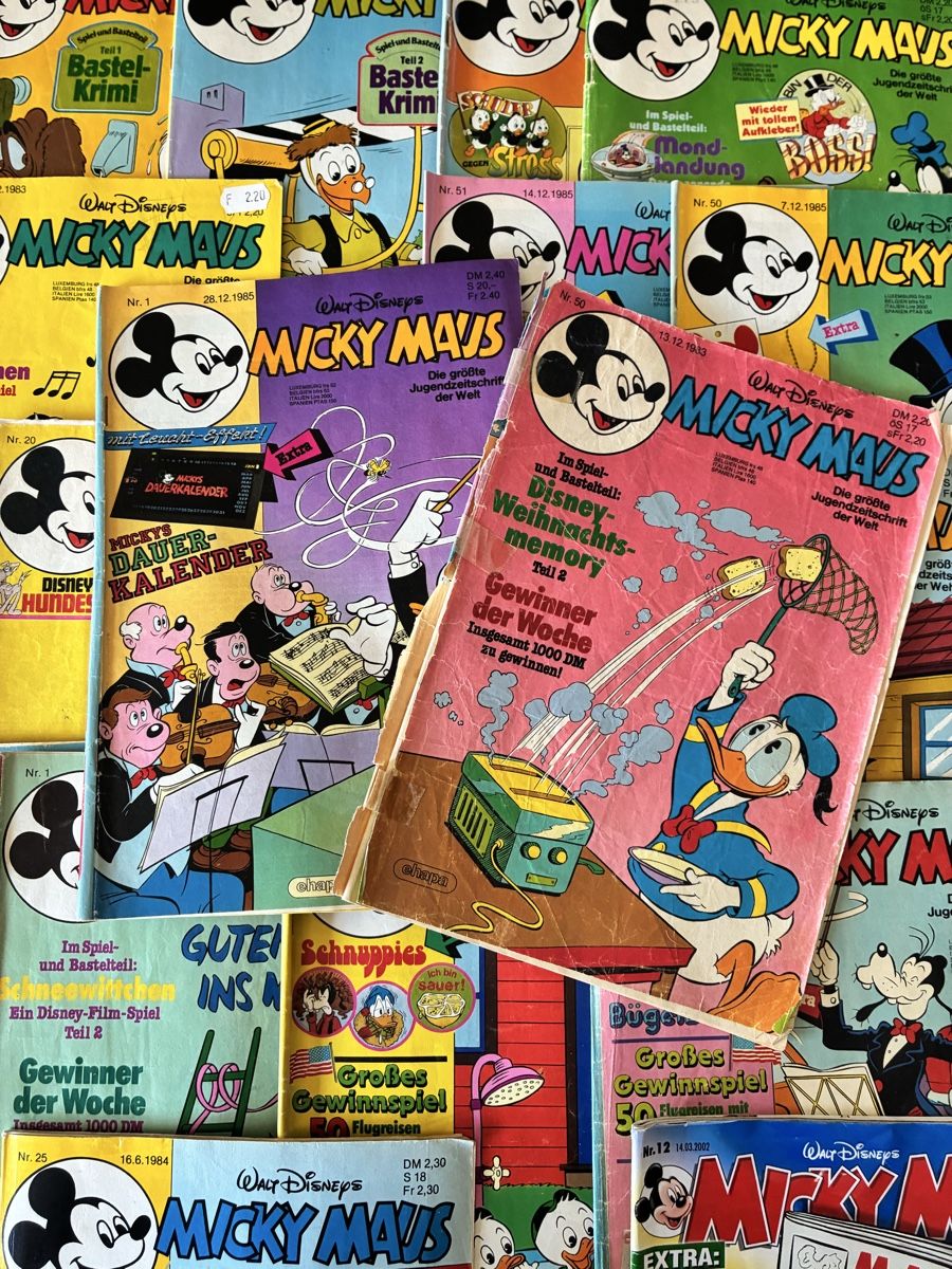 Comics: Micky Maus Hefte Sammlung, Jahrgänge ab 1982 bis 2002 – Gebraucht aus Oberburg von 4207simon 5