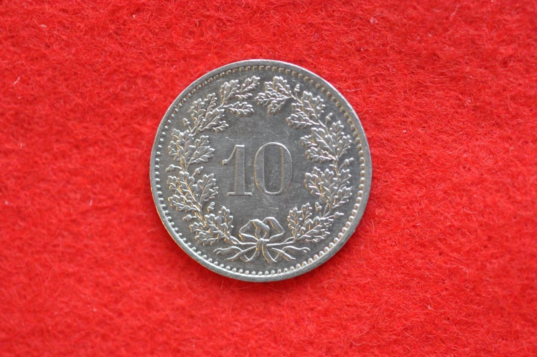 Tutti le monete: 10 rappen 1984 – Usato da Laupen BE venduto da Gufi57 1