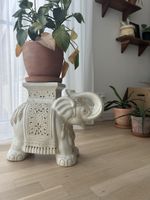 Elefant Blumenhocker Keramik 