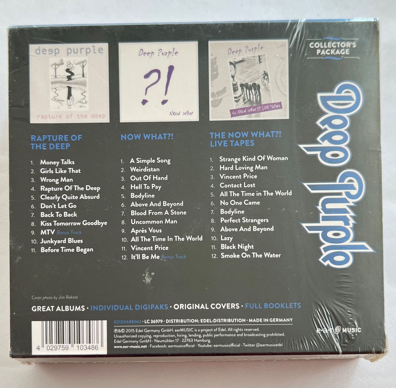 CDs: Deep Purple - Collector's Package / 3 CD, 2015, OVP – Neu und originalverpackt aus Schaffhausen von Mond689 1