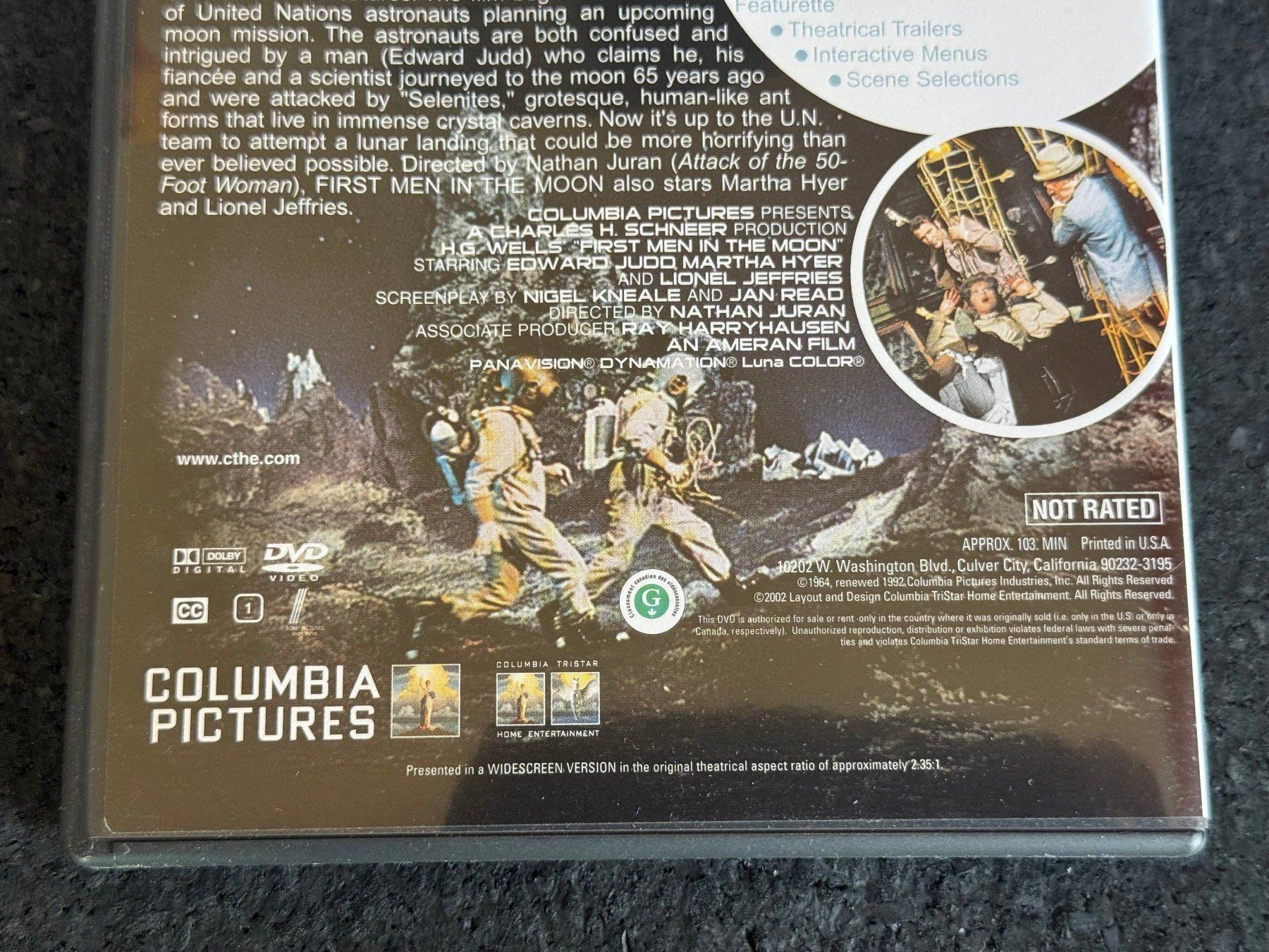 Tutti i DVDs: H.G. Well's first men in the MOON DVD EN Ländercode1 – Usato da Fribourg venduto da tschjoly 3