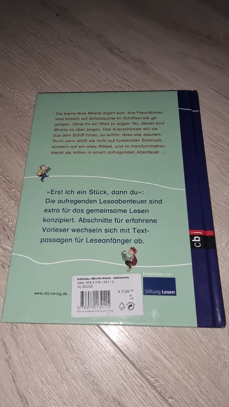 Bücher: Mirella und das Nixengeheimnis, Kinderbuch – Gebraucht aus Wigoltingen von Zuckerfee84 1