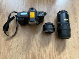 Yashica Fotokamera, inkl. 2 Objektiven